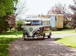 VW Campervan weddding hire in Southsea